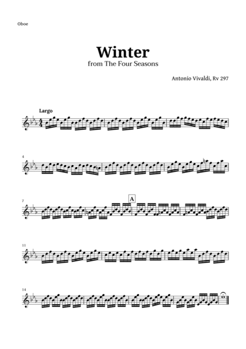 Largo from Winter by Vivaldi for Woodwind Quintet and Piano image number null