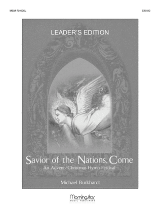 Book cover for Savior of the Nations, Come (Downloadable Leader's Guide)