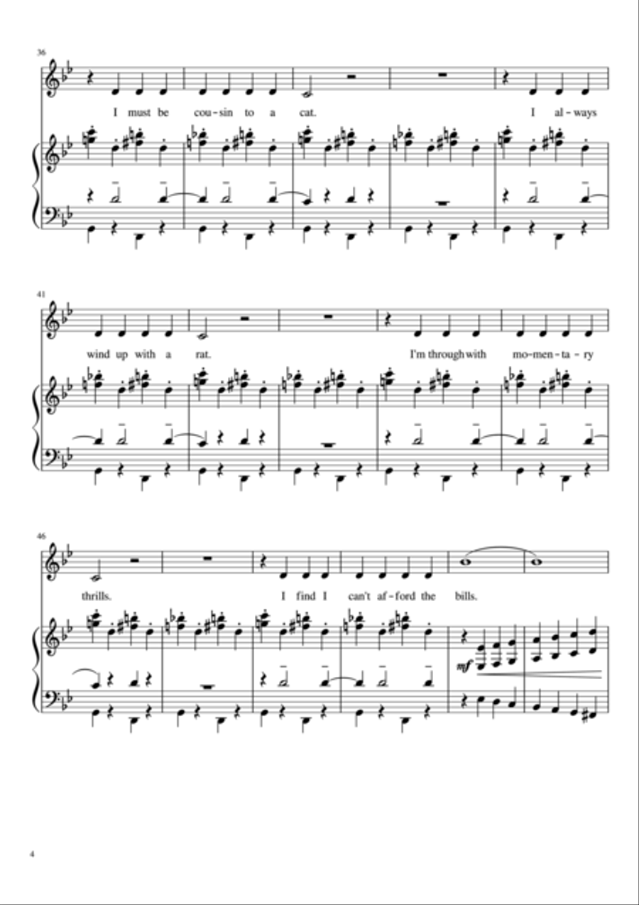 I Resolve Piano, Vocal, Guitar scores gallery preview page 4