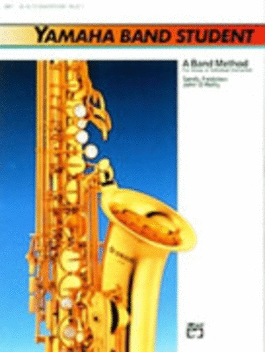 Yamaha Band Student Book 1 Alto Sax E Flat