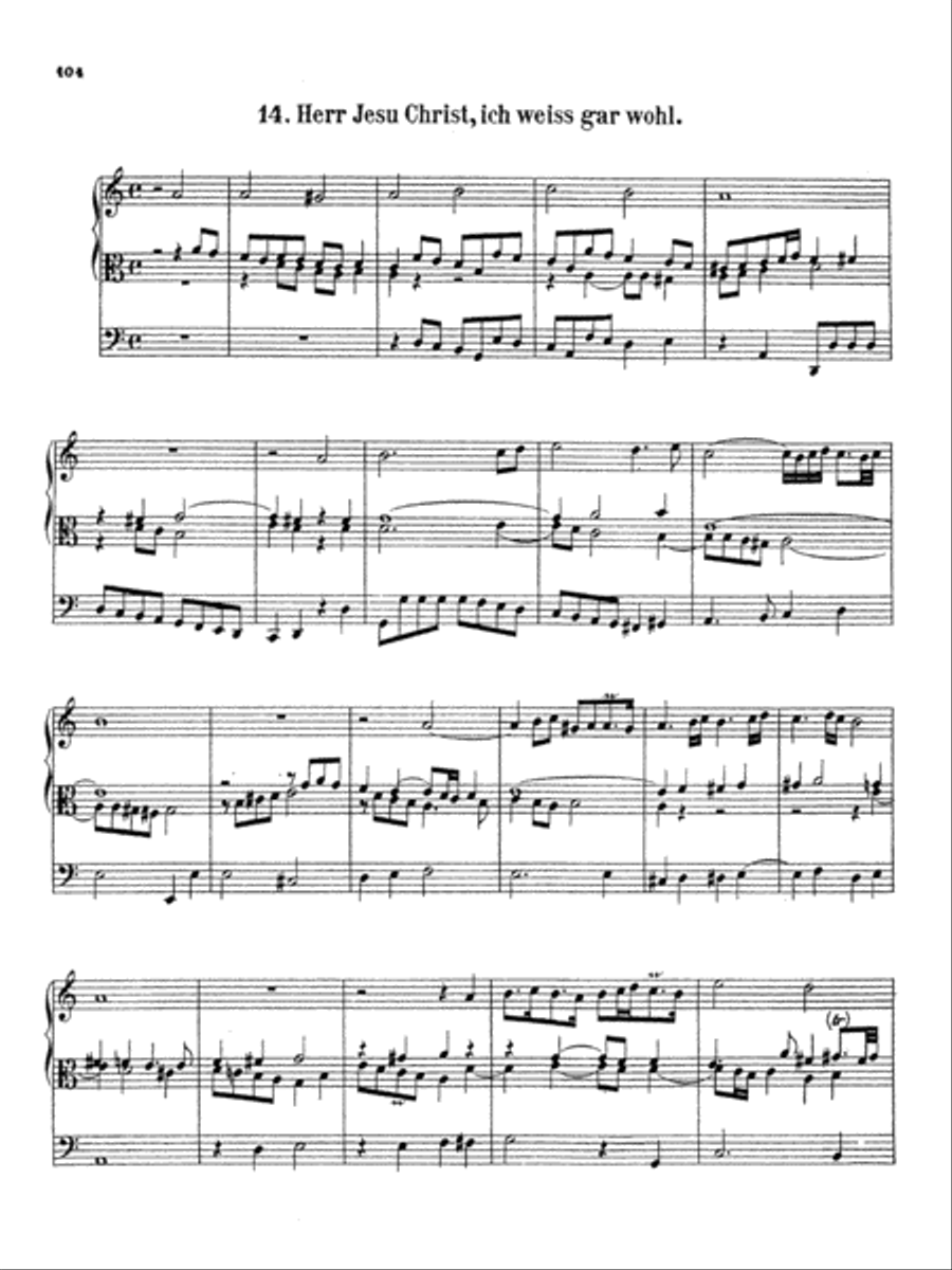 Buxtehude: Organ Works, Volume IV Organ scores gallery preview page 1