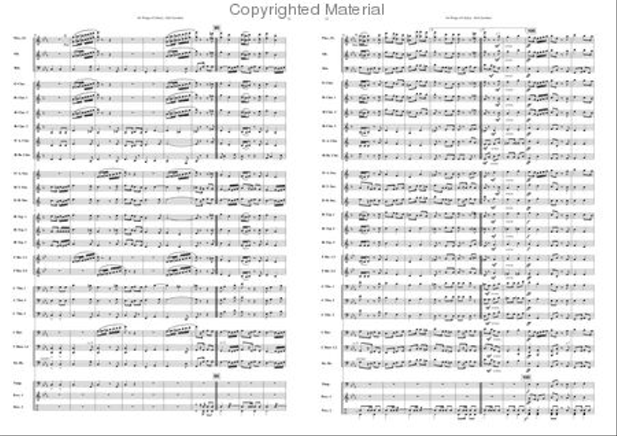 On Wings of Liberty On Wings of Liberty Concert Band scores gallery preview page 6