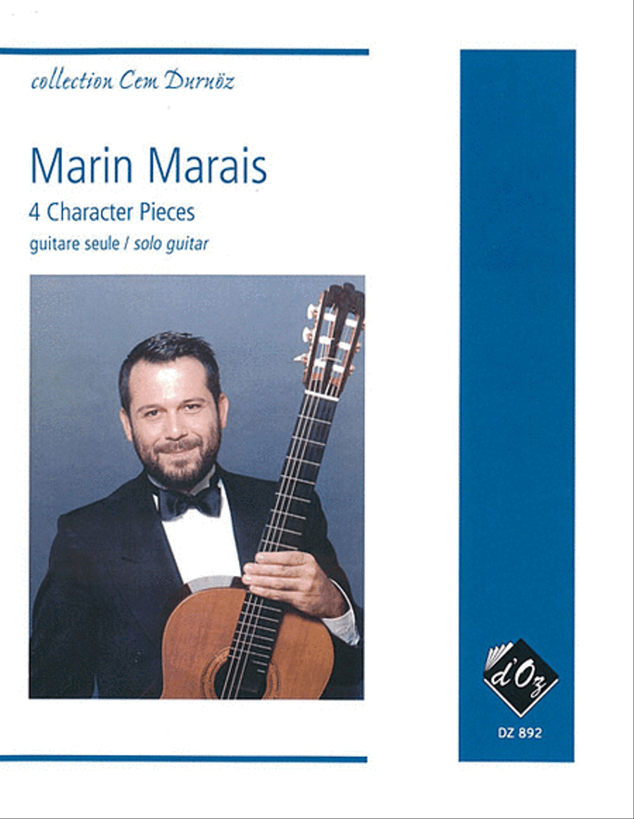 4 Character Pieces Classical Guitar scores gallery preview page 1