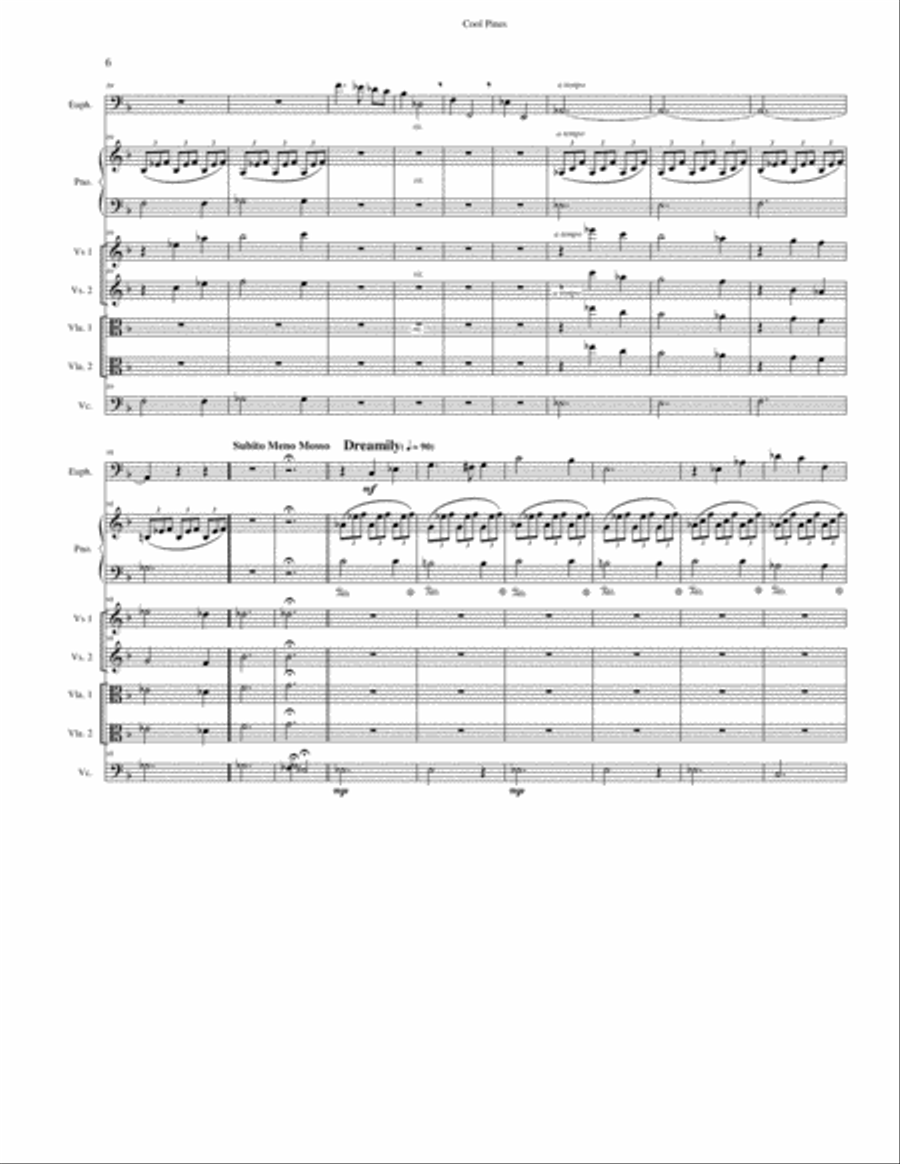Cool Pines Cool Pines Small Ensemble scores gallery preview page 6