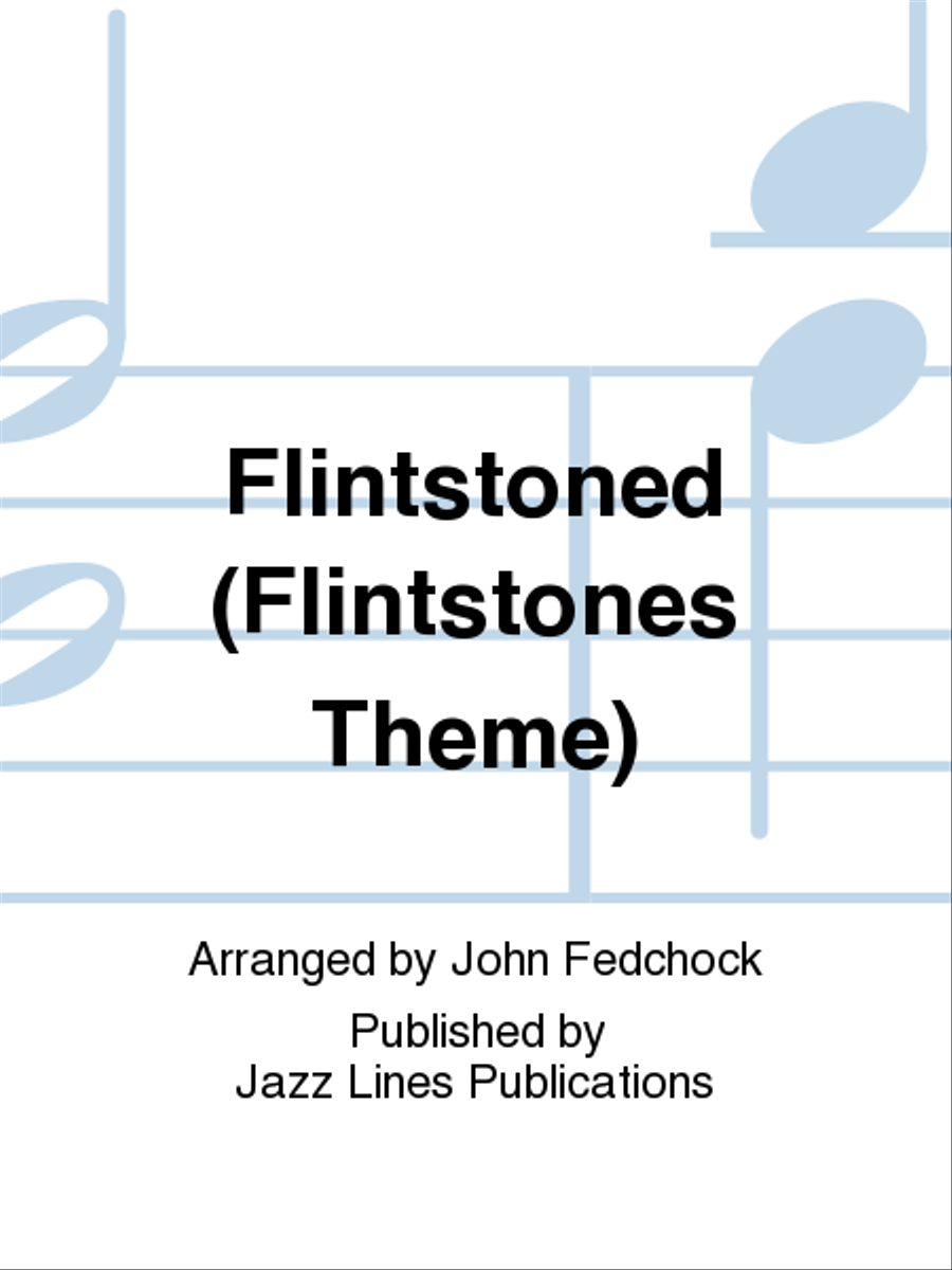 Flintstoned (Flintstones Theme) Big Band scores gallery preview page 1
