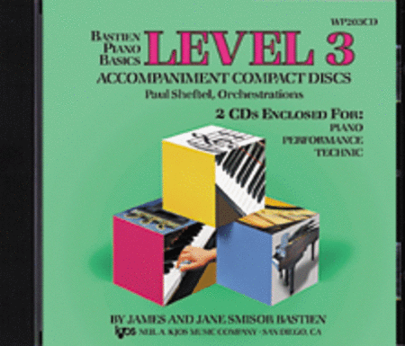 Bastien Piano Basics, Level 3 Accompaniment Cd