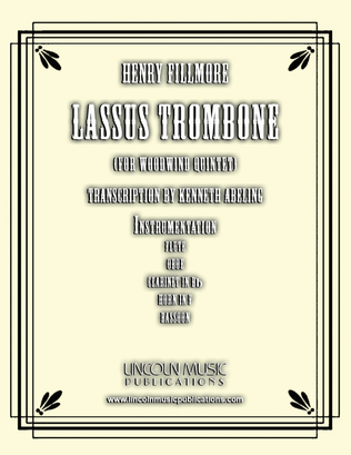 Lassus Trombone (for Woodwind Quintet)