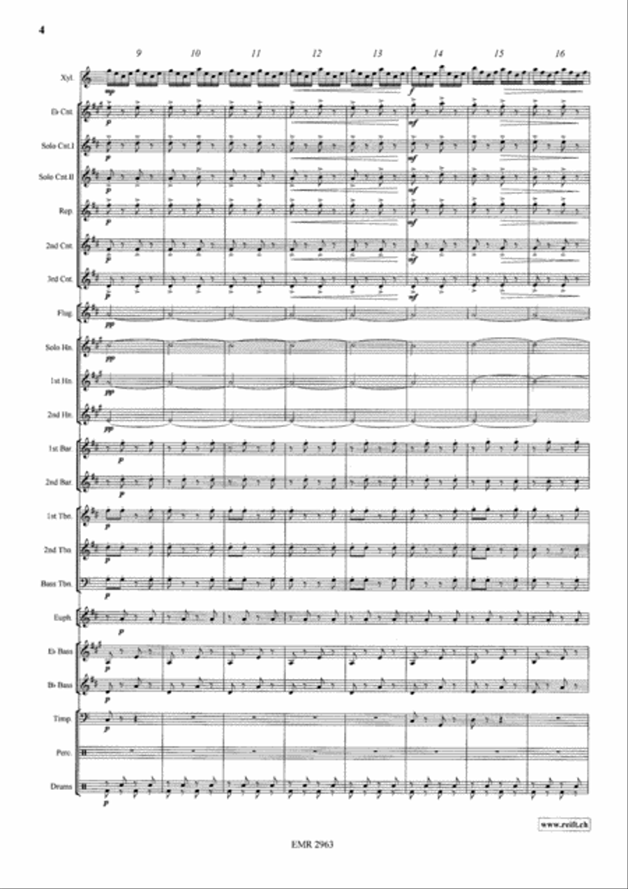 Zirkus Renz Brass Band scores gallery preview page 5