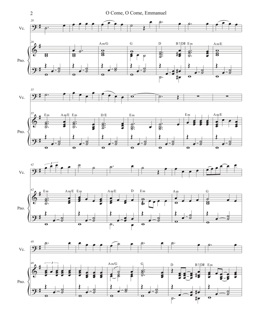 O Come, O Come, Emmanuel (with 