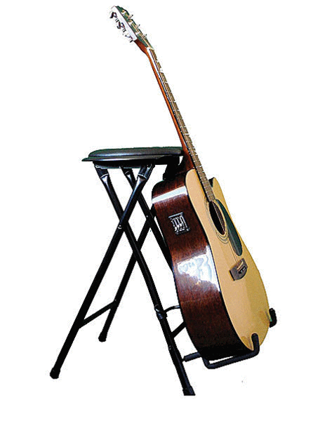 The StagePlayer2 Guitar Stand and Stool