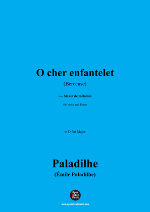 Paladilhe-O cher enfantelet(Berceuse),in D flat Major