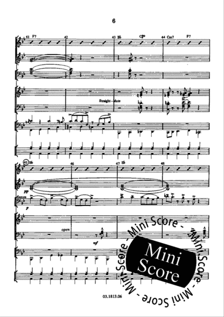 Talking Tomcat Big Band scores gallery preview page 8