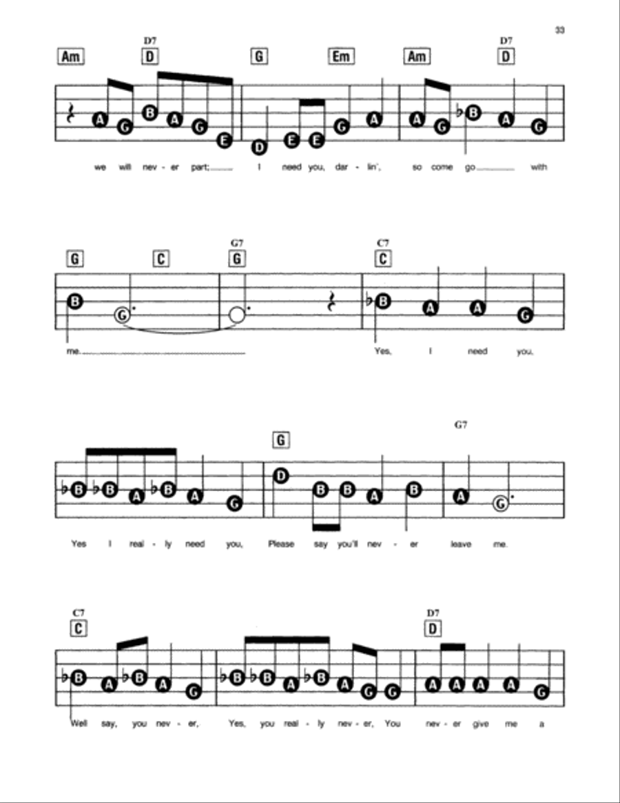 Come Go With Me Electronic Keyboard scores gallery preview page 2
