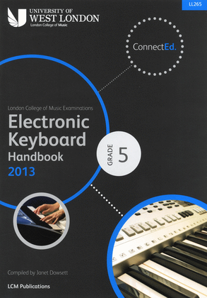 Book cover for LCM Electronic Keyboard Handbook 2013-2017 Grade 5