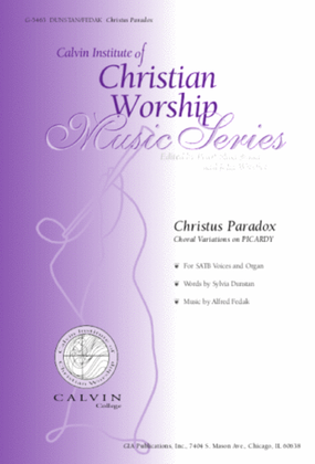 Christus Paradox - Full Score and Parts