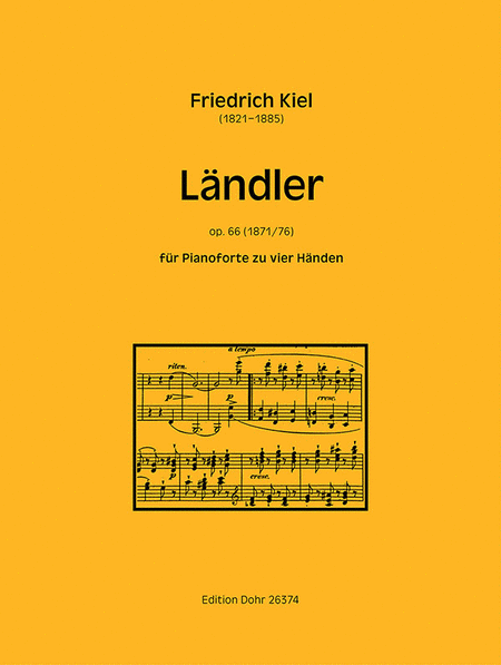 Ländler für Pianoforte zu vier Händen op. 66 (1871/76)