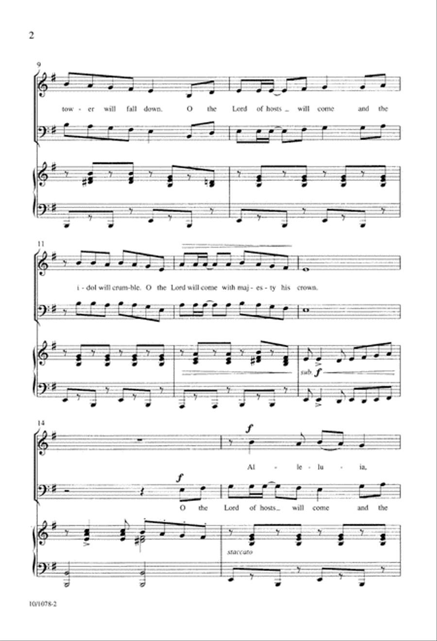 Lord of Hosts Lord of Hosts 2-Part scores gallery preview page 2