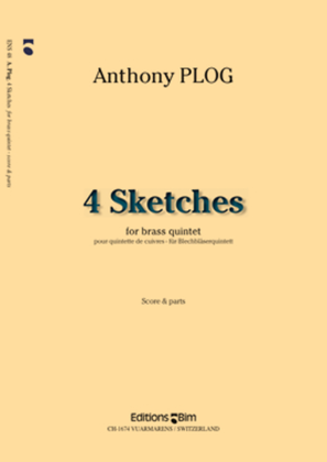Book cover for 4 Sketches