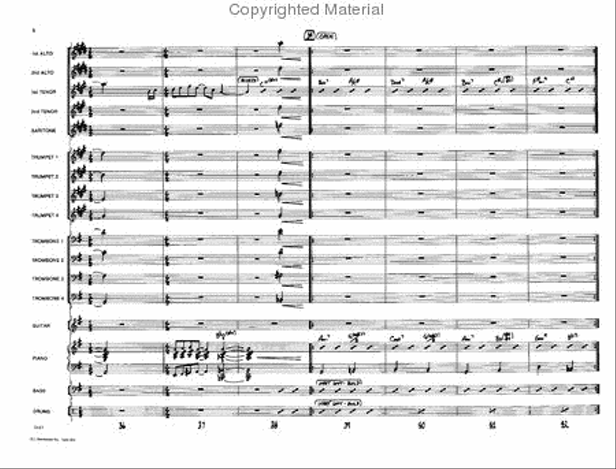 A Long Time Ago A Long Time Ago Jazz Ensemble scores gallery preview page 7