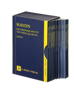 Book cover for Joseph Haydn: The String Quartets - 12 Volumes In A Slipcase