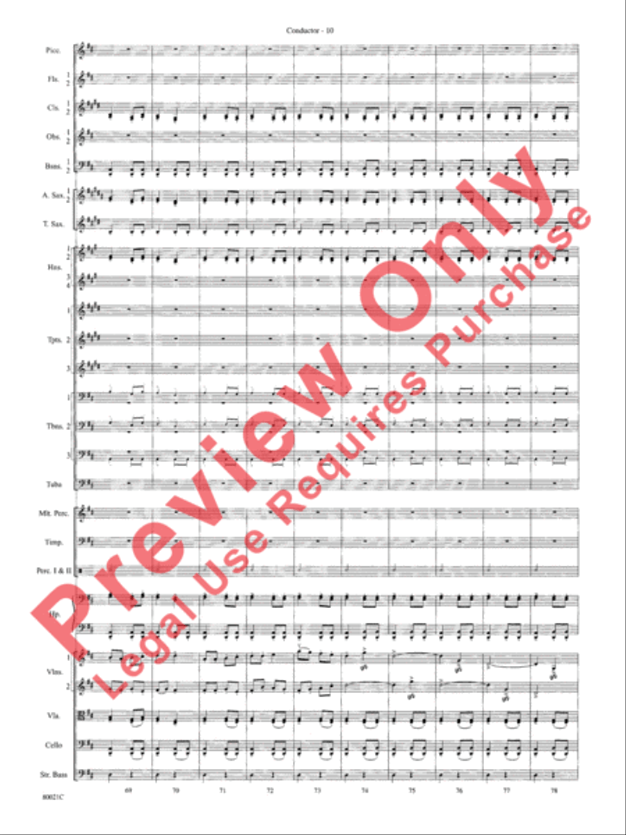 A Christmas Festival Full Orchestra scores gallery preview page 13