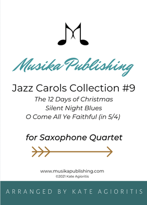 Jazz Carols Collection for Saxophone Quartet - Set Nine