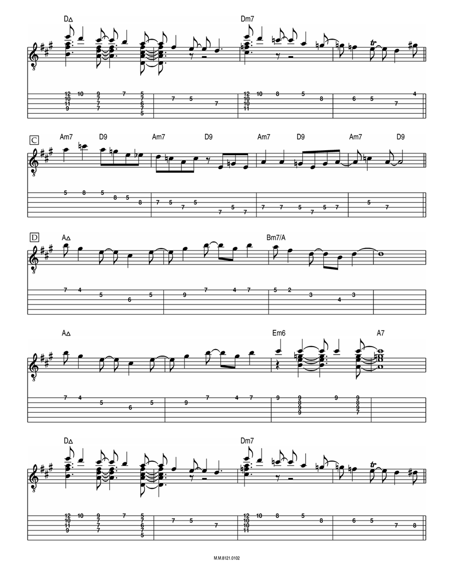 Diamante Electric Guitar scores gallery preview page 6