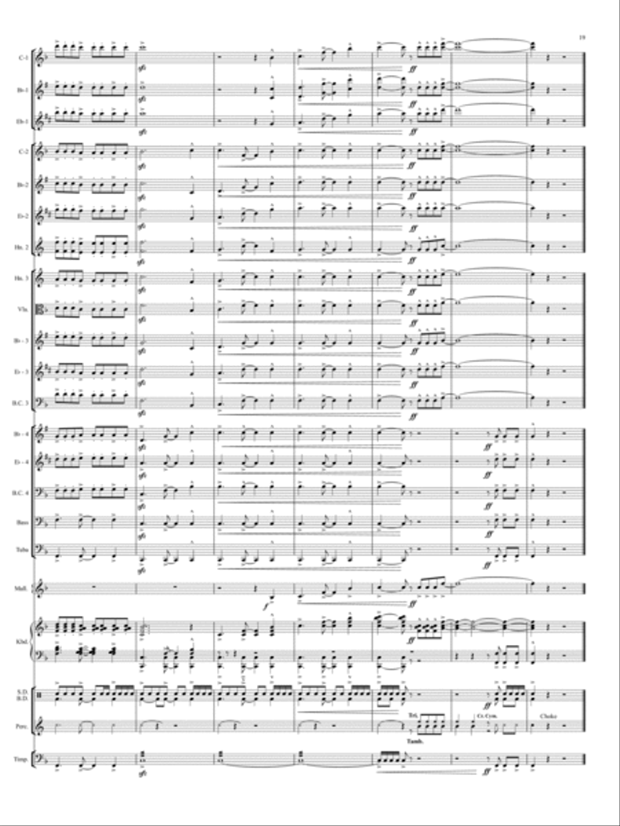 Brandon Bay Brandon Bay Concert Band scores gallery preview page 18