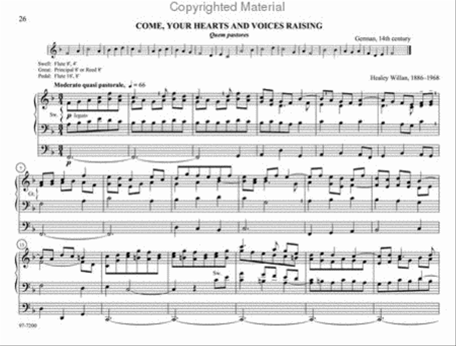 Song of the Gospel, Vol. 2 Organ scores gallery preview page 4