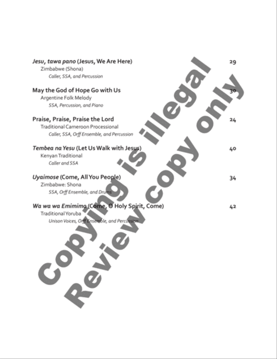 Global Music SA scores gallery preview page 4
