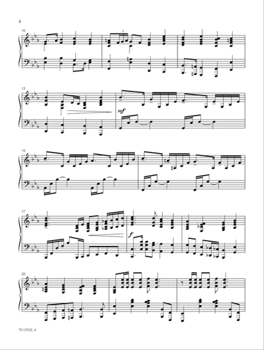 Resurrection Suite Piano Solo scores gallery preview page 4