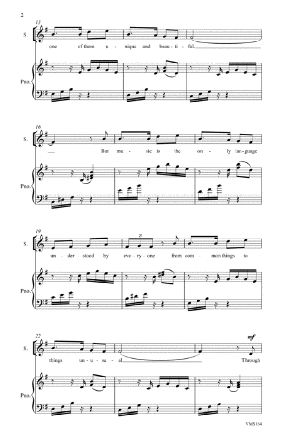 Through Music SA scores gallery preview page 4