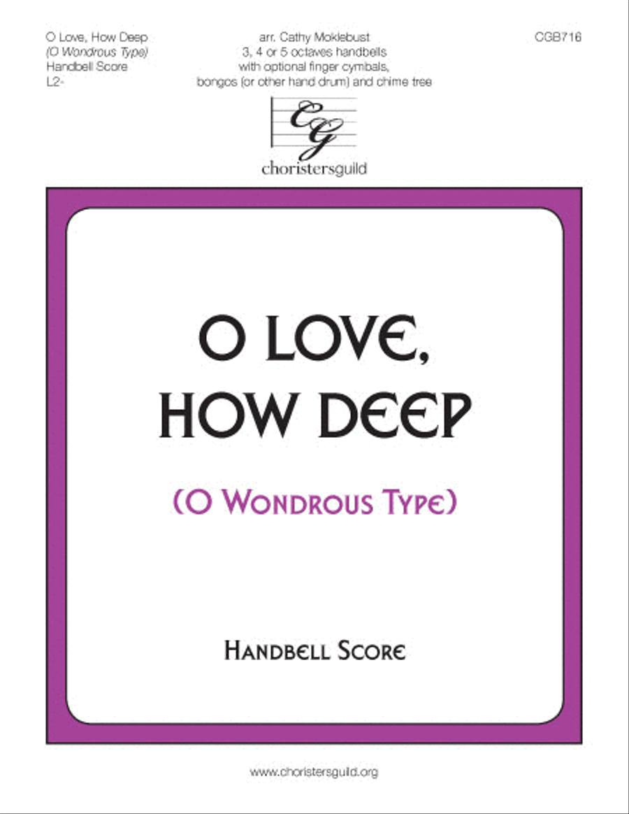 O Love How Deep [O Wondrous Type] Handbell Choir scores gallery preview page 1