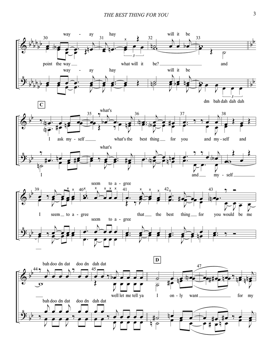 The Best Thing For You SSAA scores gallery preview page 4