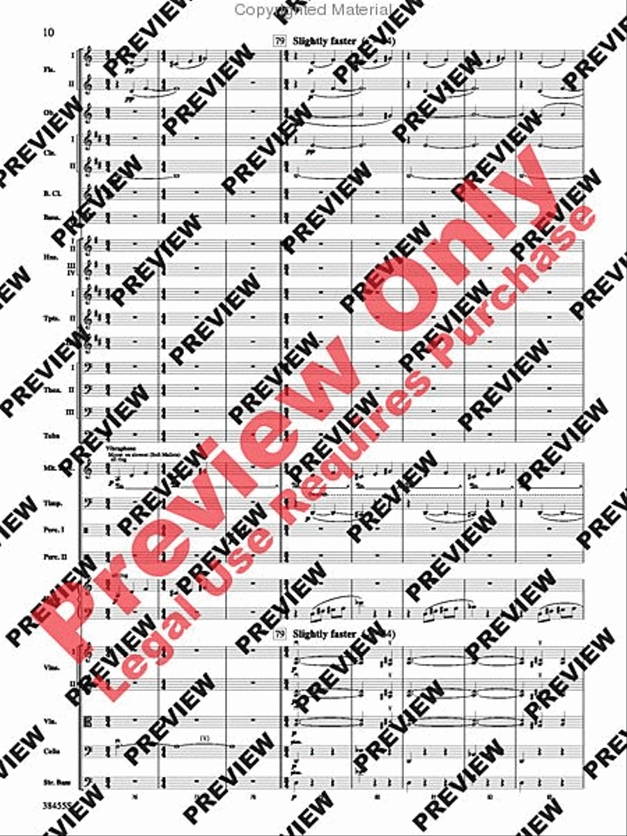 Harry Potter and the Deathly Hallows, Part 2, Suite from Full Orchestra scores gallery preview page 11