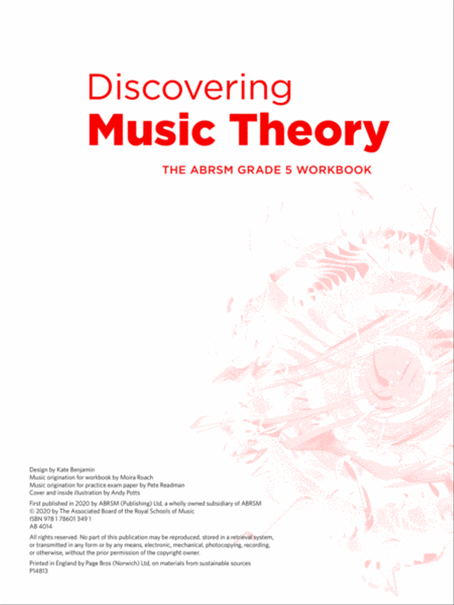 Discovering Music Theory Workbook Activity Books scores gallery preview page 2