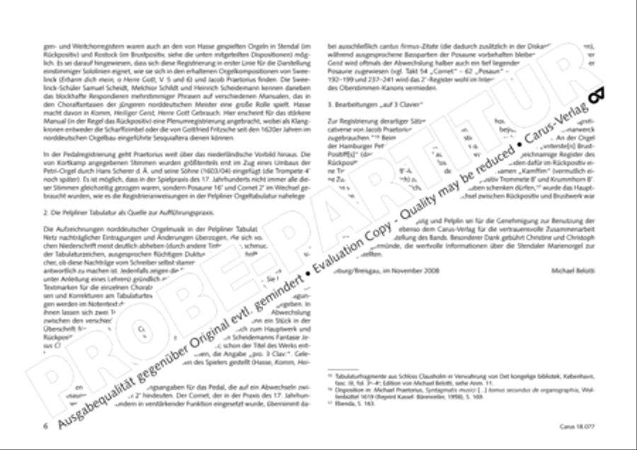 Organ music of the Hasse family Organ Solo scores gallery preview page 7