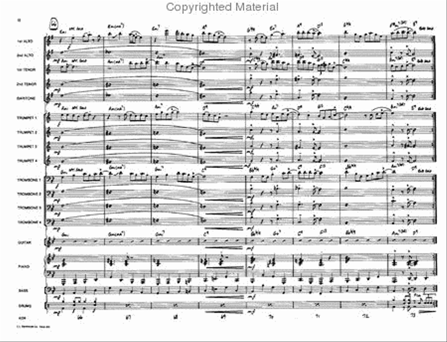 East Side Drive Jazz Ensemble - Sheet Music page 10