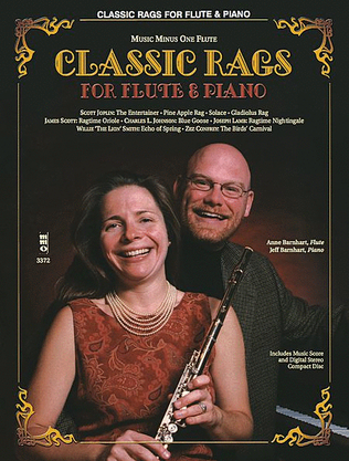 Book cover for Classic Rags for Flute and Piano