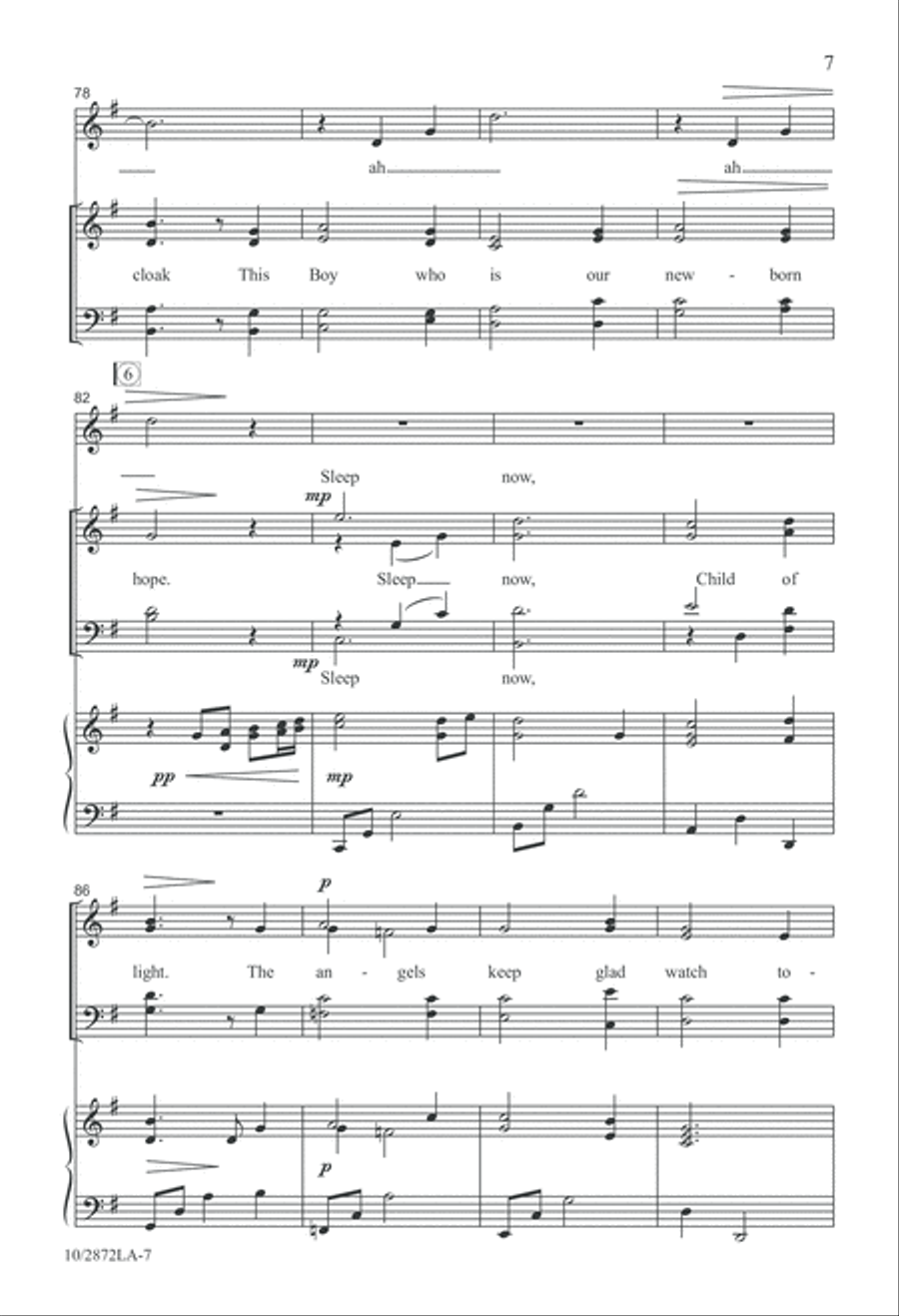 Child of Light 4-Part scores gallery preview page 7