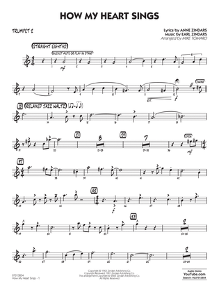 How My Heart Sings (arr. Mike Tomaro) - Trumpet 2