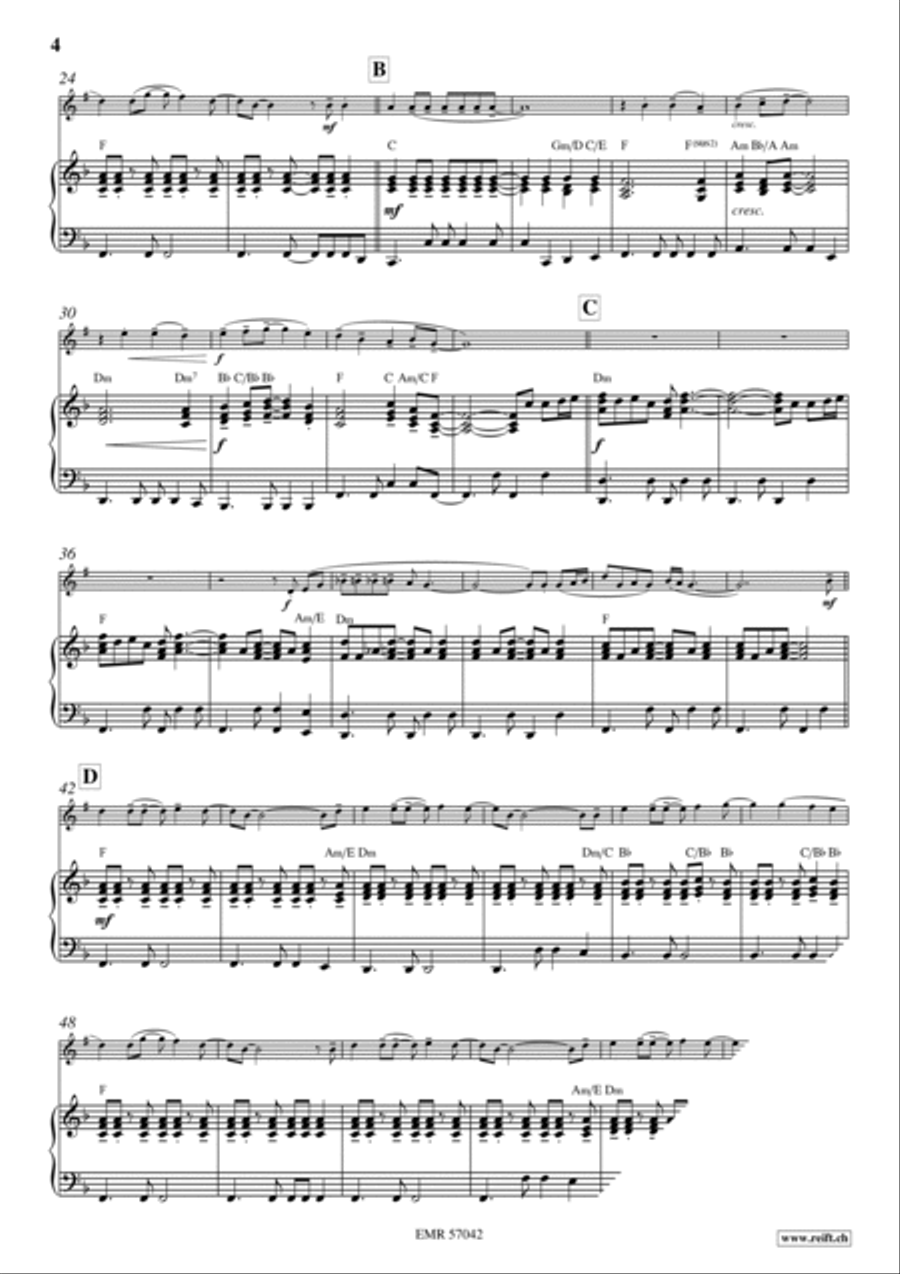 Whiskey In The Jar Tenor Saxophone scores gallery preview page 5