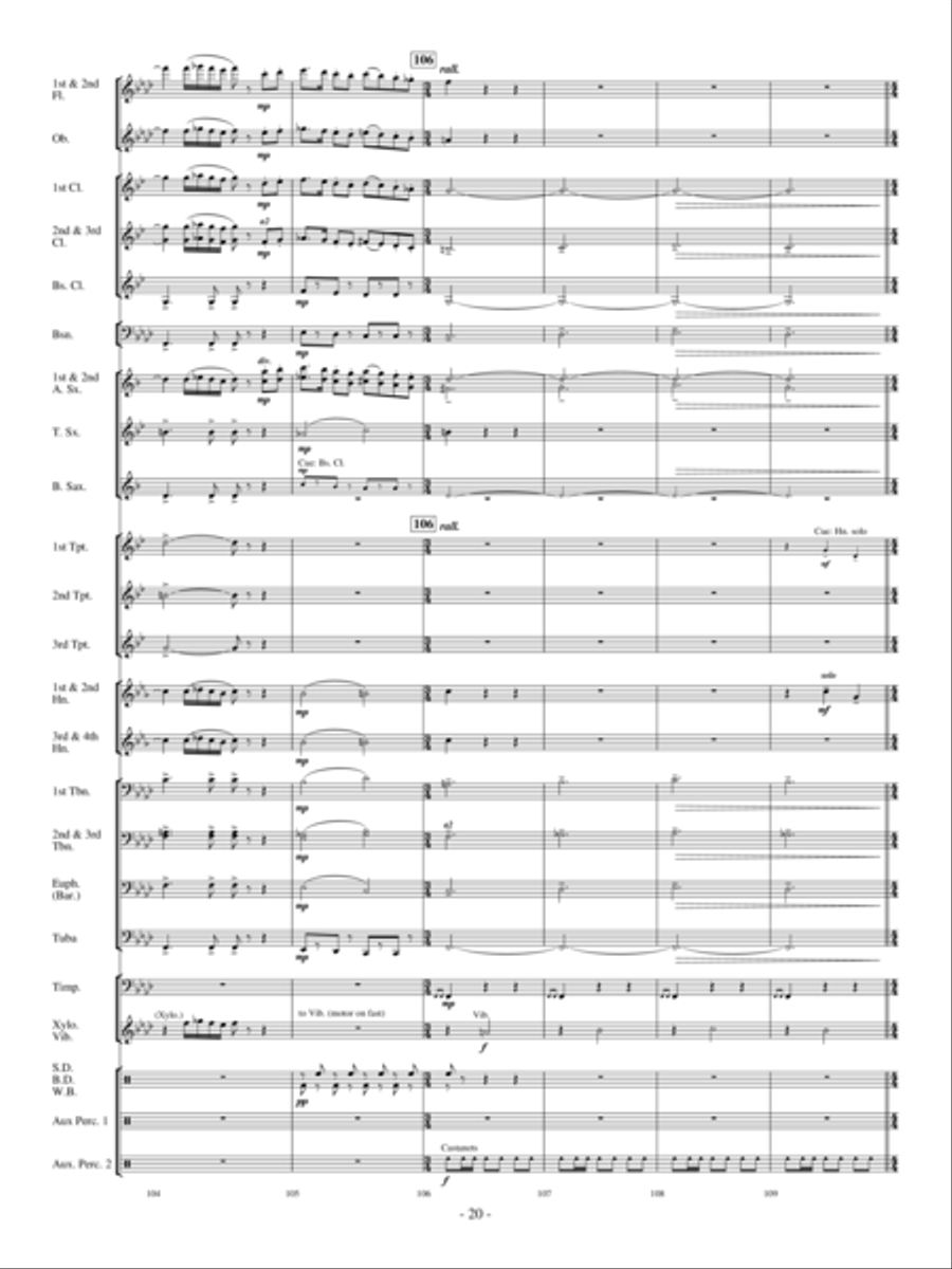 Costa del Sol Costa del Sol Concert Band scores gallery preview page 19