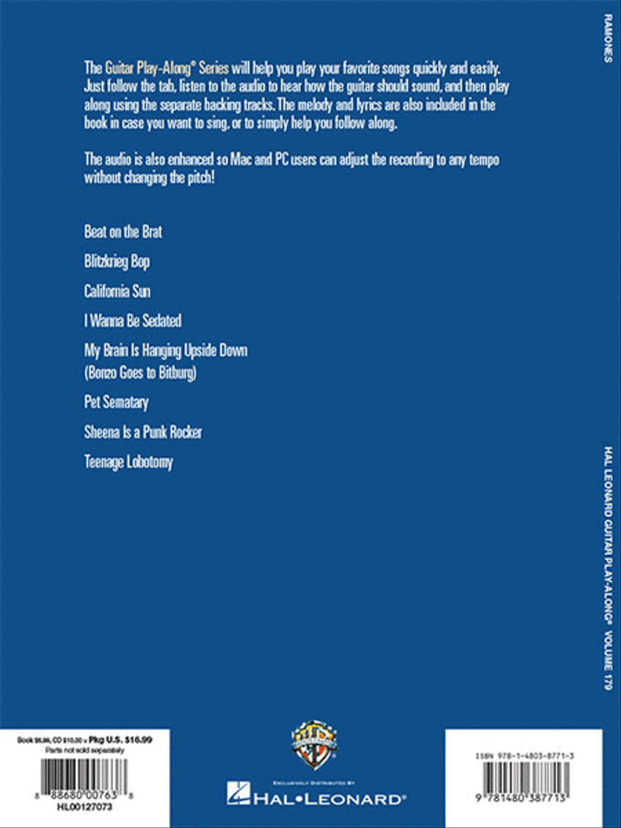 Ramones Electric Guitar scores gallery preview page 6