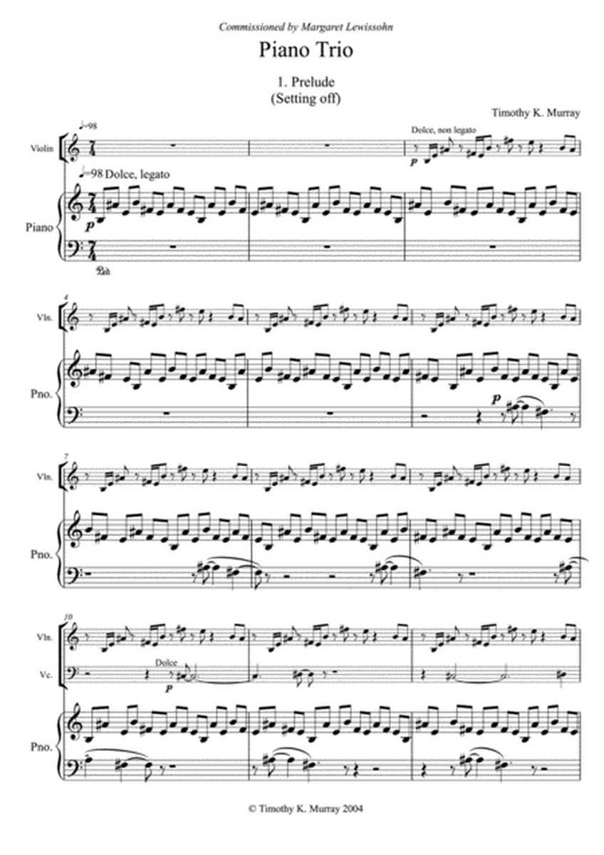Murray - Piano Trio - Violin, Cello & Piano image number null