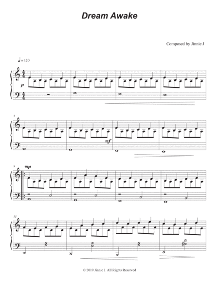 Dream Awake (Original Piano Composition) image number null
