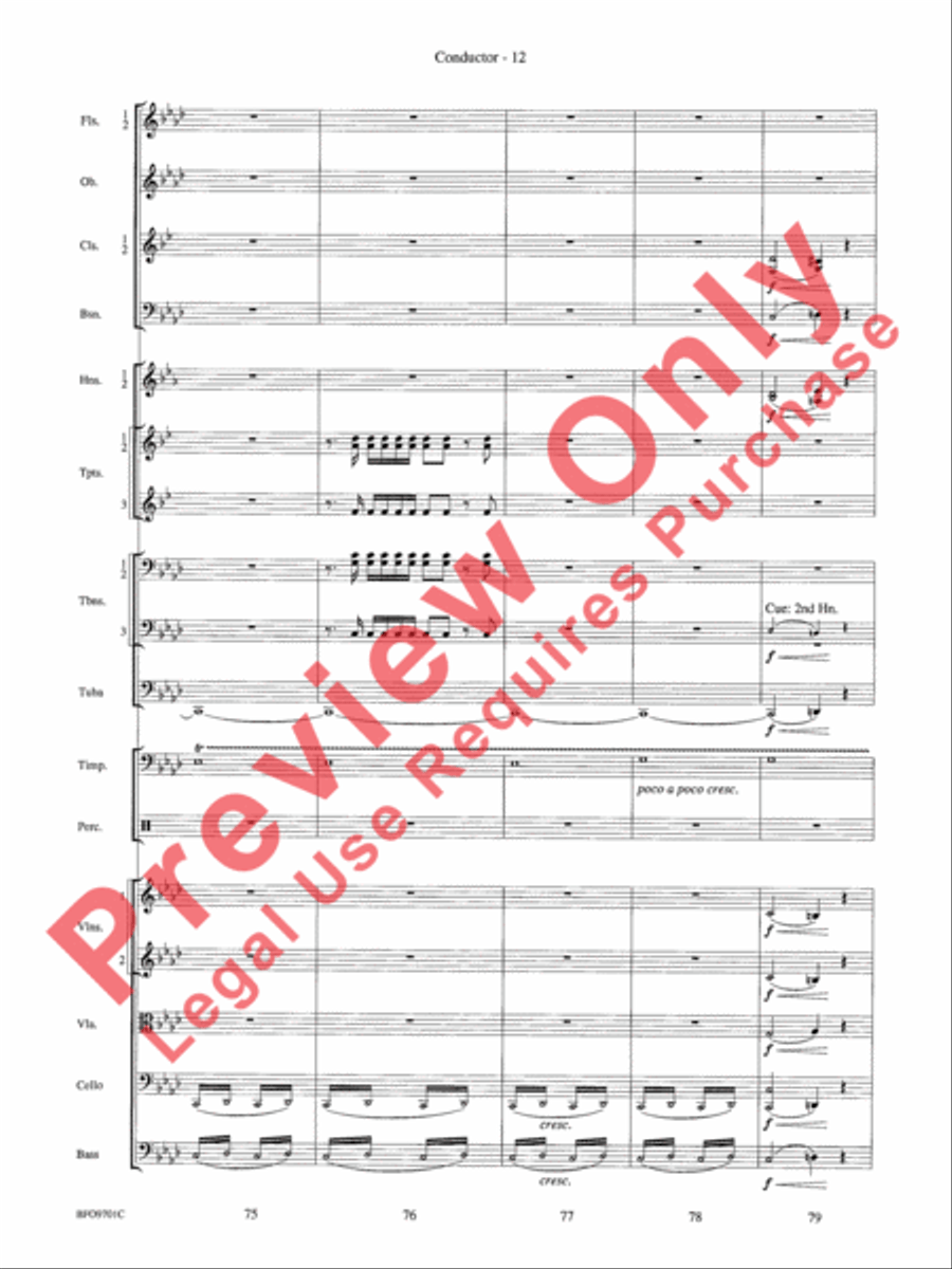 Finlandia Full Orchestra scores gallery preview page 15