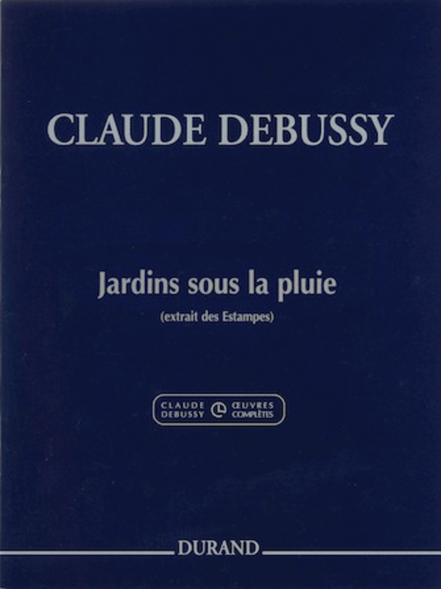 Jardins sous la pluie from Estampes Piano Solo scores gallery preview page 1