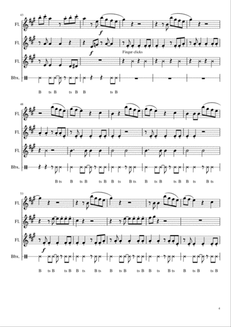 Shake It Off Shake It Off Woodwind Trio scores gallery preview page 5