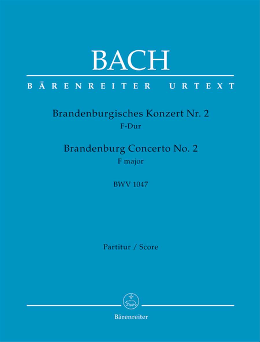 Brandenburg Concerto, No. 2 F major BWV 1047 String Orchestra scores gallery preview page 1